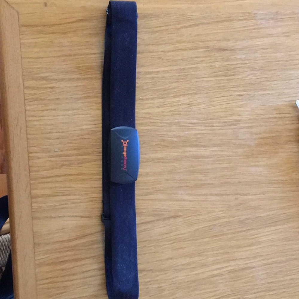 Orange theory heart rate band